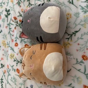 Set of two cat squishmallows